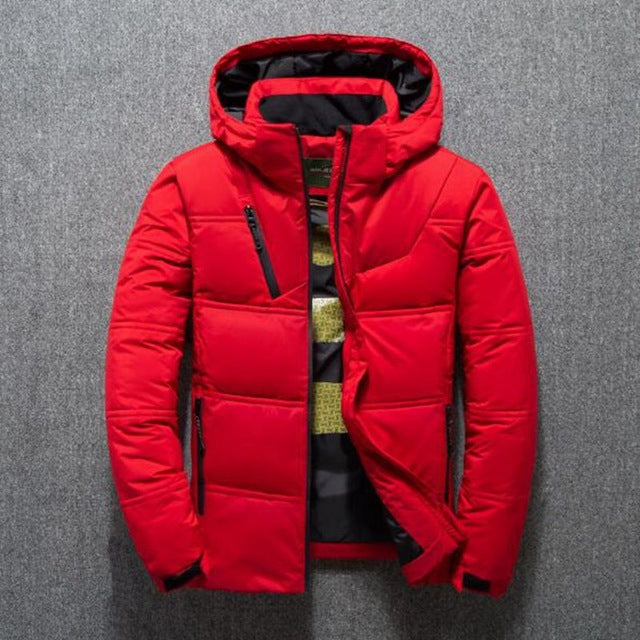 White Duck Down Jacket Men